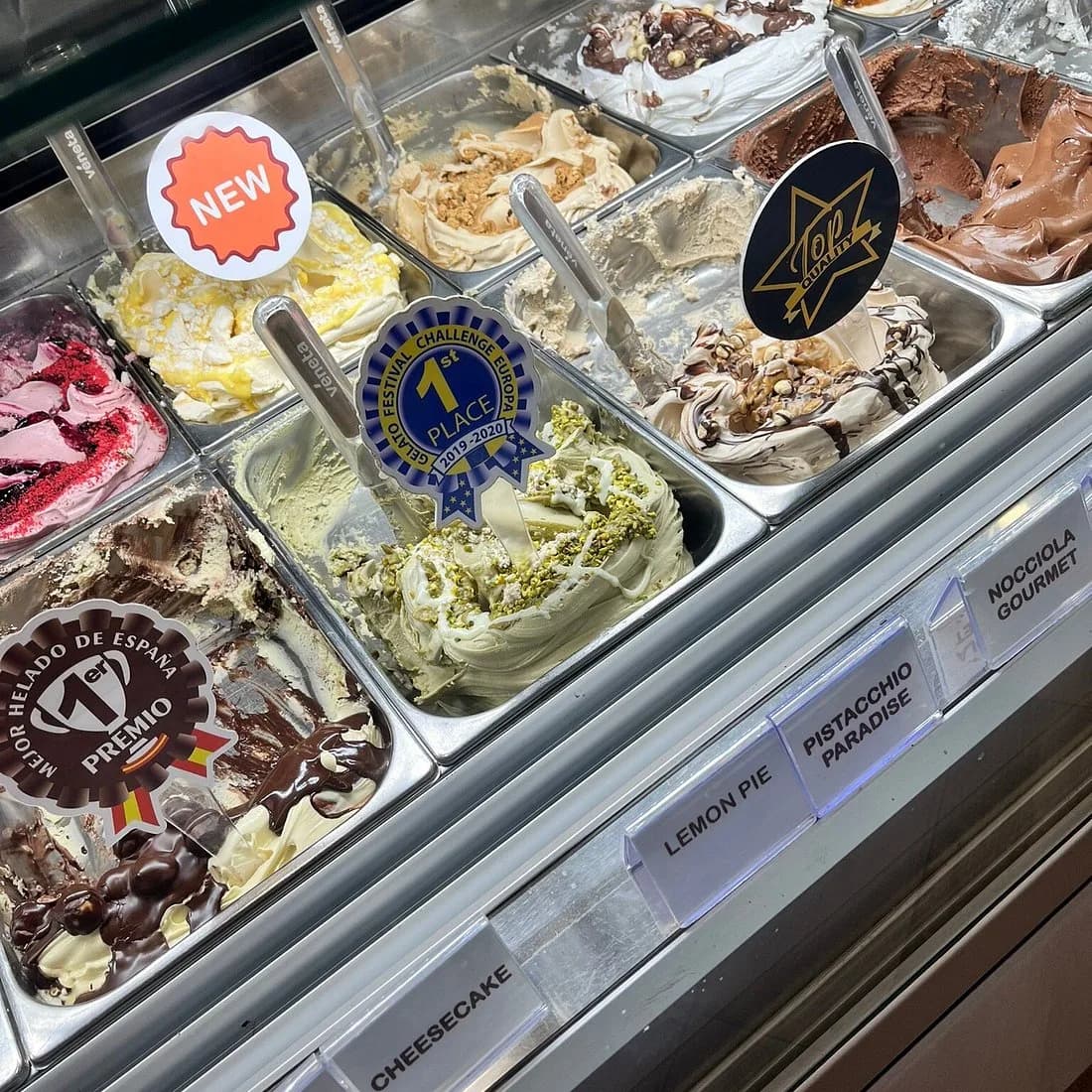 Véneta, gelato in Valencia