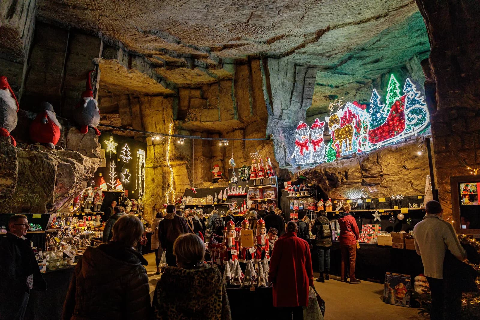 Valkenburg, Netherlands, christmas market in