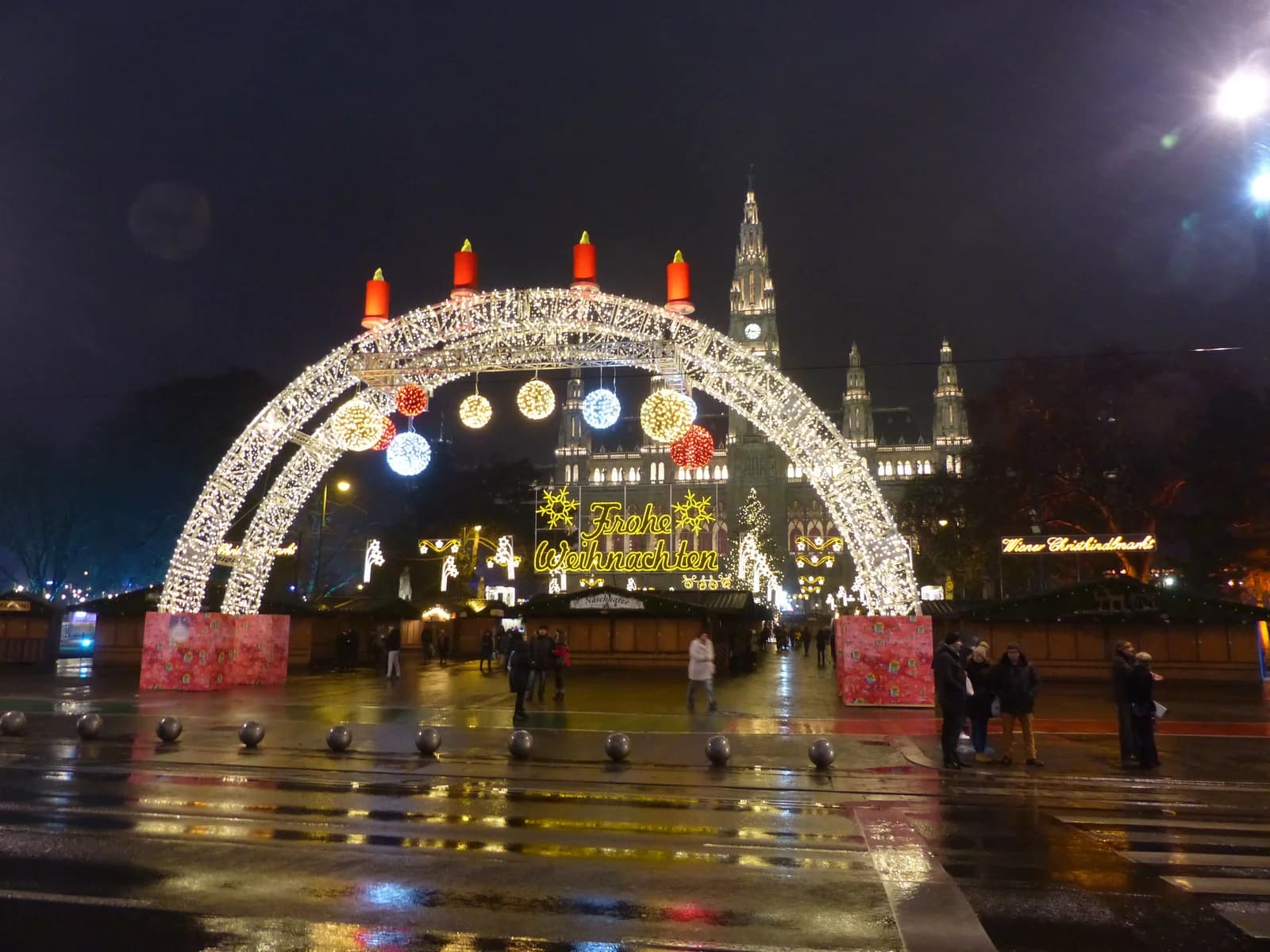 Vienna, Austria, christmas market in