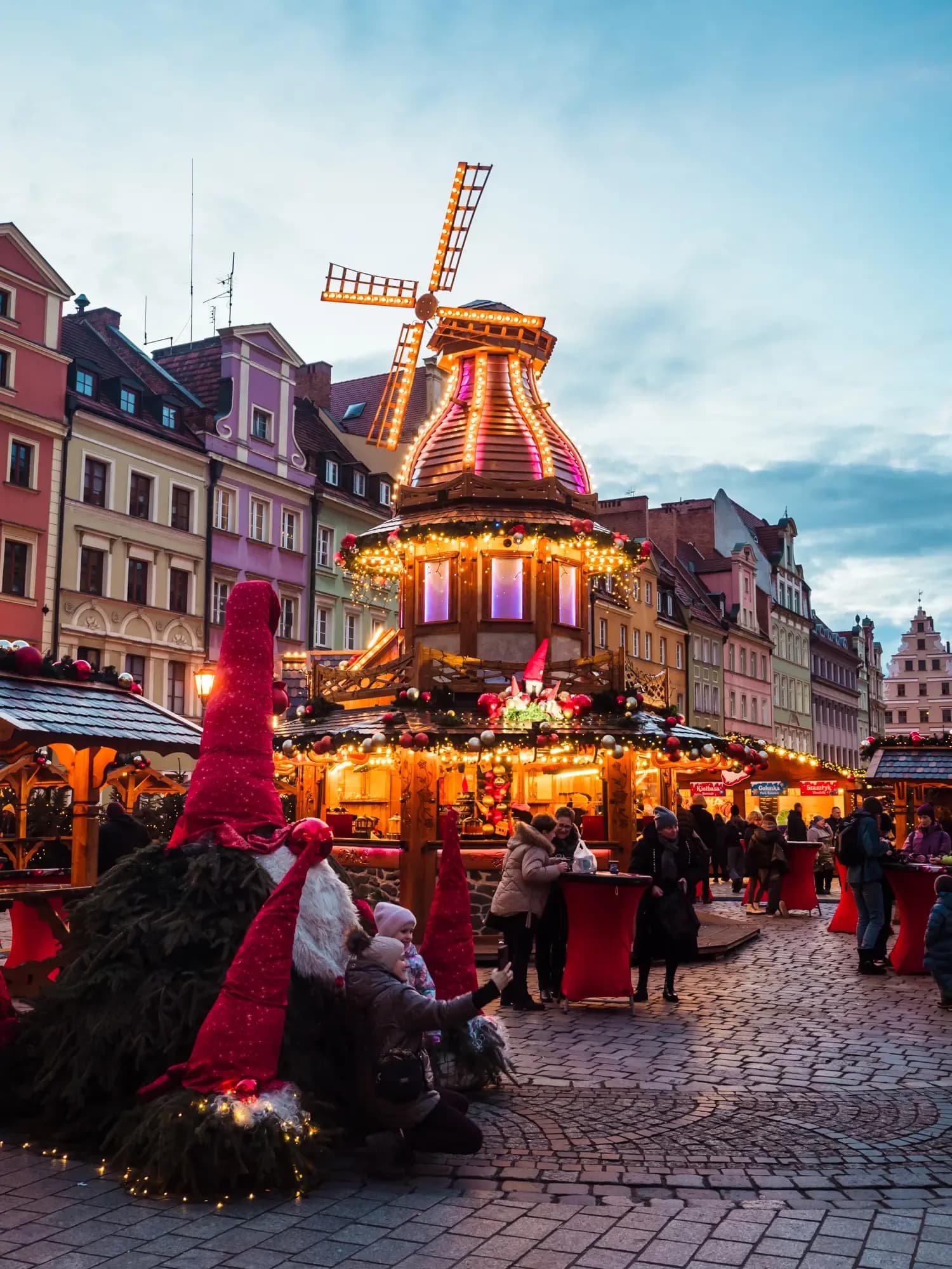 Wrocław, Poland, christmas market in