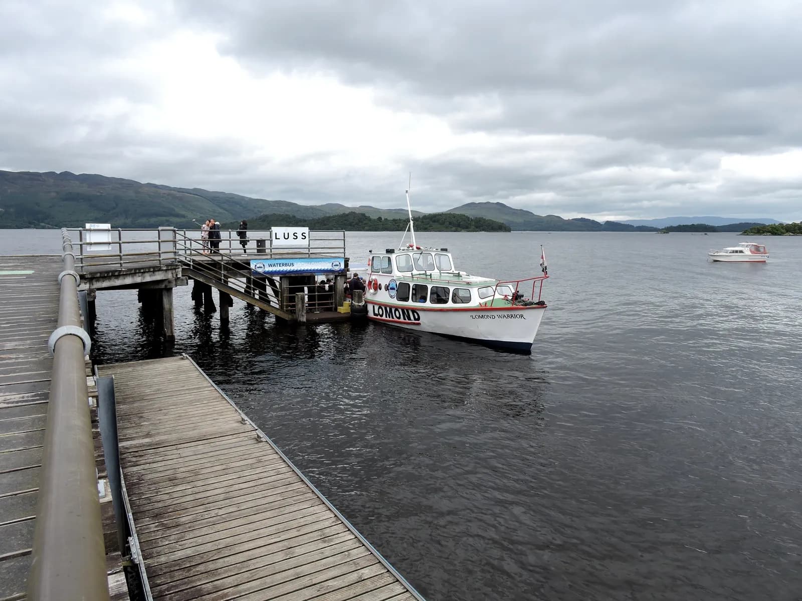 Luss, Loch Lomond, village in Scotland